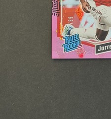 2023-24 Panini Donruss FIFA #189 Jorrel Hato Pink Cubic /99 RC