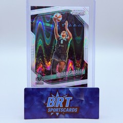 2025 Panini Prizm WNBA Nyara Sabally White Seismic Prizms New York Liberty #117