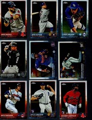 2015 TOPPS CHROME BASEBALL COMPLETE YOUR SET 1-200 BUY MORE, SAVE MORE