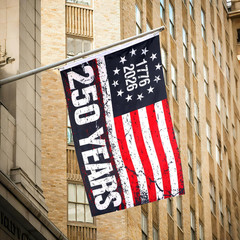 250th Anniversary USA Flag 3x5Ft, Double Sided 3-Ply Freedom 3 x 5 feet, A