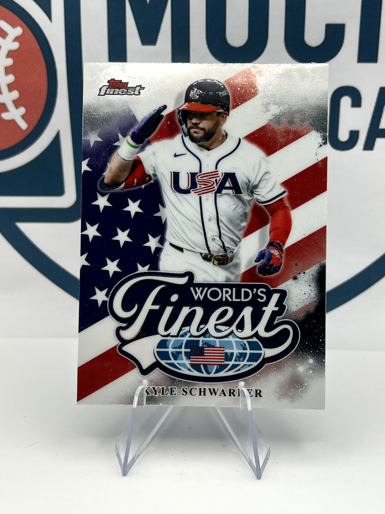 2026 Topps Finest Baseball World&rsquo;s Finest Base Insert $1 EA (Pick Your Card)