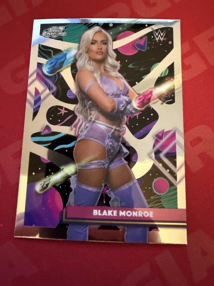 2026 WWE Topps Cosmic Chrome Blake Monroe #112