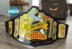 UFC The Ultimate Ultimate Fighting Wrestling Championship Belt Replica 2MM Brass