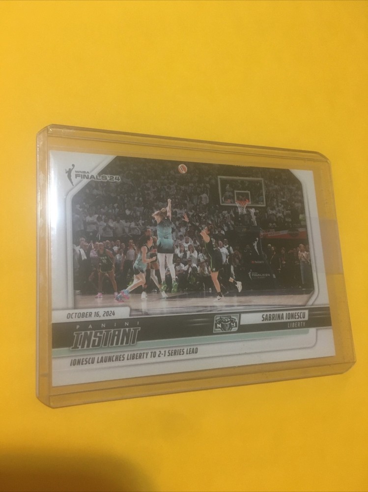 2024 PANINI INSTANT WNBA #270 SABRINA IONESCU – LAUNCHES LIBERTY TO 2-1 LEAD
