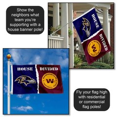 House Divided Flag – Baltimore vs Washington