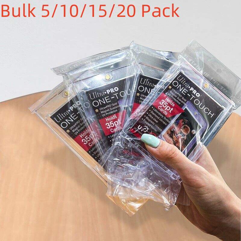 5/10/15/20 Pack Ultra Pro One Touch Magnetic Card Holder For 35PT Trading Cards
