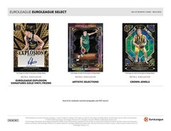 2025/26 Panini Select Euroleague Basketball Hobby Mega Box