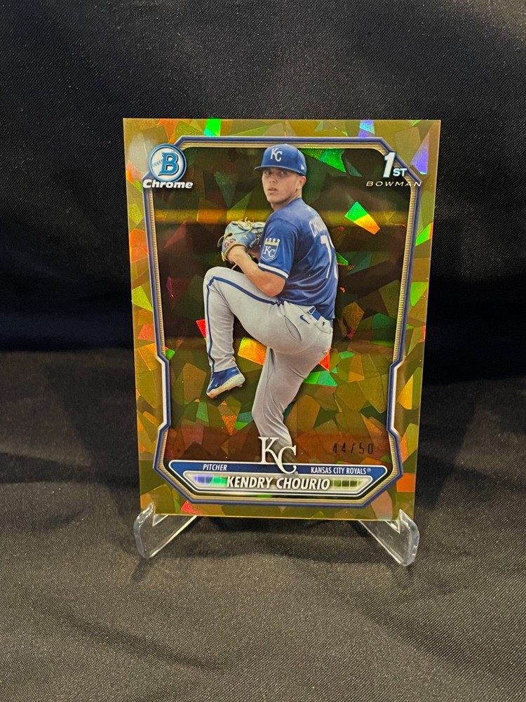 2026 Bowman Sapphire Kendry Chourio Gold /50 1st Bowman