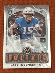 2024 Topps Resurgence – Voltaic Ladd McConkey #V-12 (RC)
