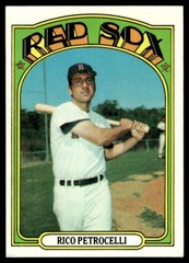1972 Topps Ex Rico Petrocelli Boston Red Sox #30