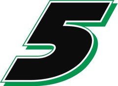 NEW FOR 2021 #5 Kyle Larson Racing Sticker Decal – Sm thru XL – various colors