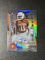 Colin Simmons Auto 2025 Bowman Chrome U 1st /299 Refractor BCA-CS