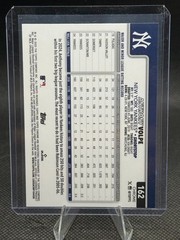 2025 Topps Chrome Anthony Volpe True Purple /250 #162 Yankees
