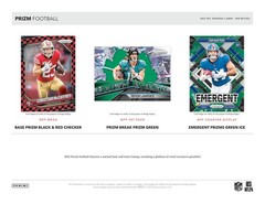 2025 PANINI PRIZM FOOTBALL JUMBO VALUE 12-PACK BOX