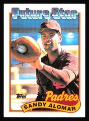 Sandy Alomar 1989 Topps #648 San Diego Padres