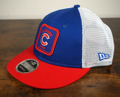 Chicago Cubs New Era 59Fifty Mesh Trucker Fitted Cap Hat Low Profile Snapback