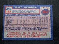 DWIGHT GOODEN 1985 TOPPS ROOKIE CARD # 620 NM TO MAYBE BETTER NEW YORK METS