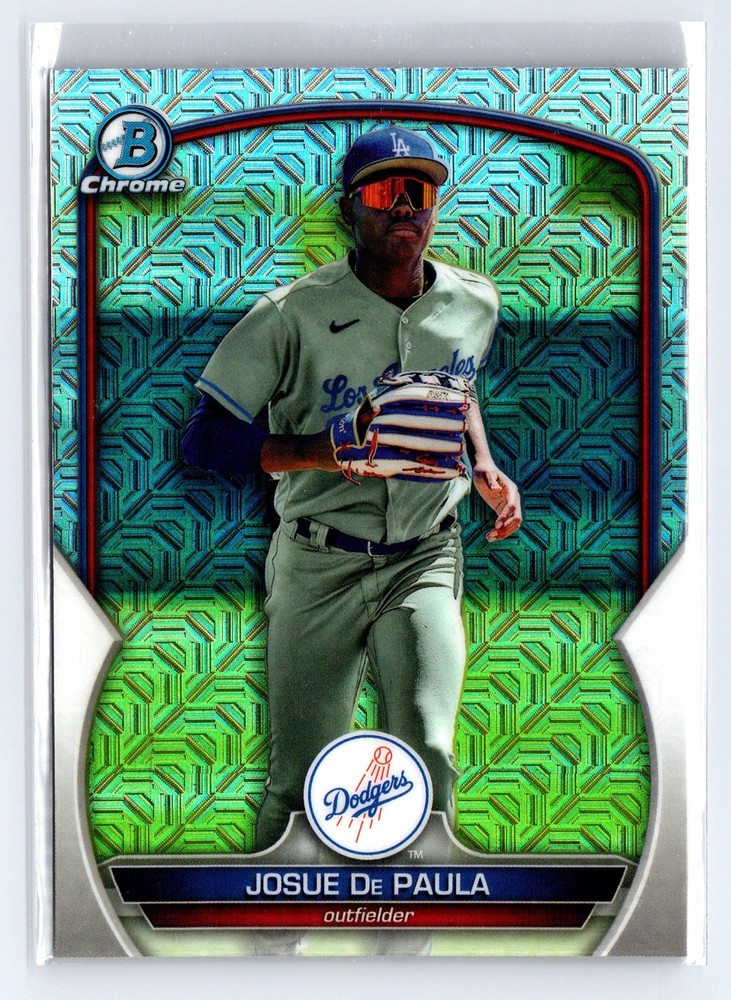2023 Bowman Chrome #BCP-172 Josue De Paula Prospects Mojo Refractor (RC)