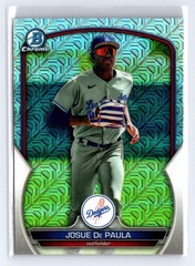 2023 Bowman Chrome #BCP-172 Josue De Paula Prospects Mojo Refractor (RC)