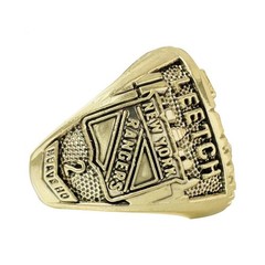 1994 New York Rangers Championship Ring With Box Sz11