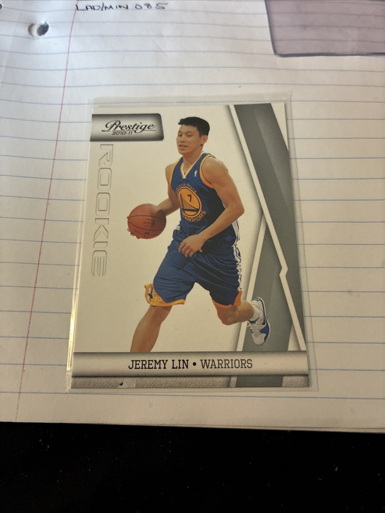 Panini 2010-11 Prestige Jeremy Lin Rookie #187 Warriors Basketball Card