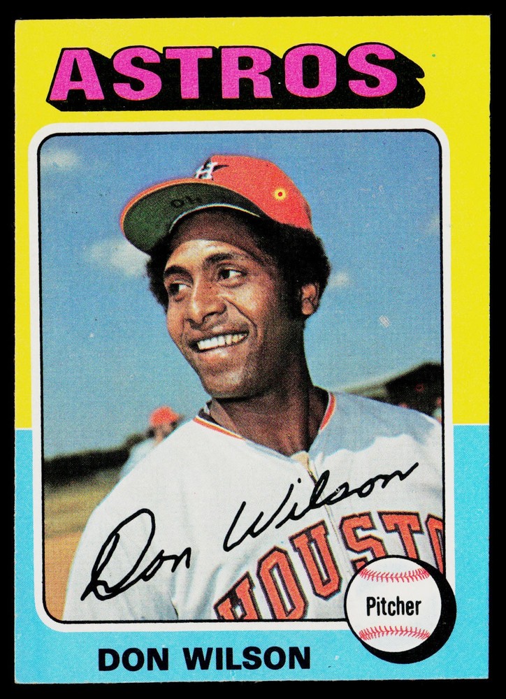 1975 Topps Set-Break #455 Don Wilson, Near Mint or Better , (HUCK&rsquo;S)