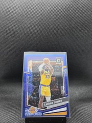 2023-24 Donruss Optic LeBron James #65 Blue Velocity Prizm – LA Lakers