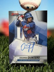 2025 Bowman&rsquo;s Best Eduardo Quintero Best of 2025 Auto #B25-EQU LA Dodgers