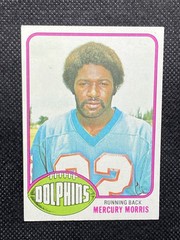 1976 Topps Mercury Morris Miami Dolphins #315