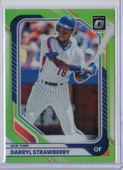 Darryl Strawberry 2026 Donruss Baseball Optic Lime Green Prizm /149 Mets #35