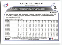 2022 Topps Chrome #40 Kevin Gausman Prism Refractor