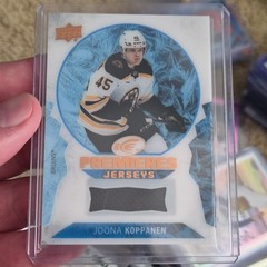 Upper Deck 2023-24 Ice Joona Koppanen Bruins RC Premieres Jerseys #IPJ-JK