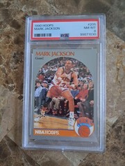 1990 Hoops Mark Jackson #205 Menendez Brothers PSA Mint 8 Netflix Monsters