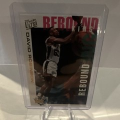 Fleer Ultra 1994-95 Rebound King Insert NBA Card Lot 10 Robinson
