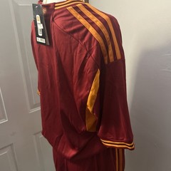 FC Roma Home Soccer Jersey red and short men XL XBTO