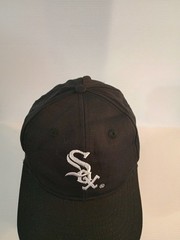 Vintage Chicago White Sox Hat SnapBack MLB Baseball Cap Black Annco