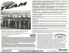 2000 RYAN MCGLYNN #00 POWER KLEANER CRAFTSMAN TRUCK SERIES POSTCARD SIGNED