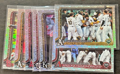 2025 Topps Baseball Parallels (Rainbow, Holiday Sun, SilverCrackle, Sand, Topps)