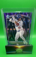 2025 Bowman – Chrome Prospects Eduardo Quintero #BCP-115 Purple Raywave /250