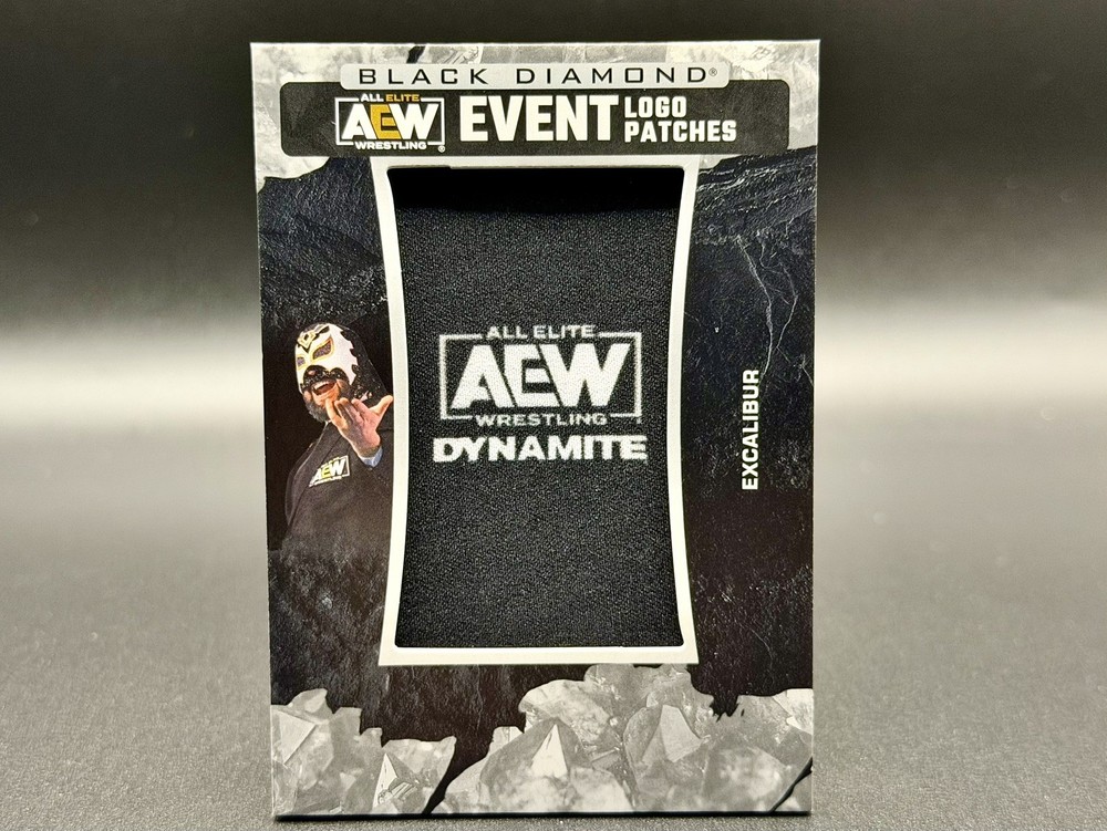 AEW 2024 Upper Deck Black Diamond – Excalibur LPD-6 Dynamite Event Logo Patch