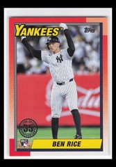 2025 Topps 1990 Topps Baseball 35th Anniversary (Series One) #T90-19 Ben Rice