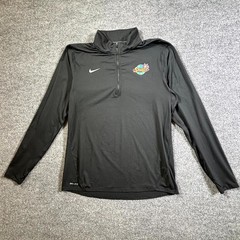Nike Dri-Fit Shirt Women&rsquo;s L Black Polyester Los Angeles Sparks WNBA Basketball