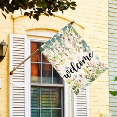 AVOIN colorlife Spring Daisy Flowers House Flag 28 Size-28 x 40&Prime;,