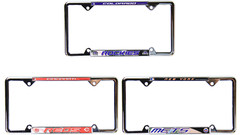 2 PACK | MLB Chrome License Plate Frame | Rockies, Reds, Mets | Choose your team