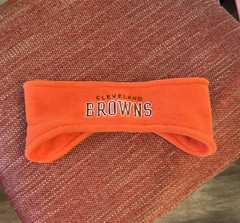 Port Authority Cleveland Browns Orange Fleece Headband NFL Football nice