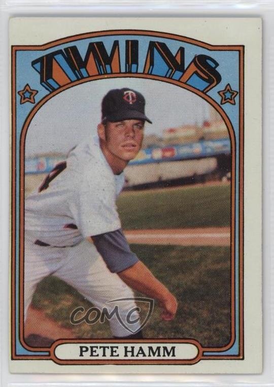 1972 Topps Pete Hamm #501 0c4