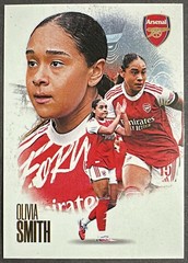 2025-26 Futera Arsenal FX Olivia Smith RC Portrait Canada #AP37