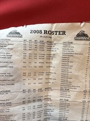 2004 Yankees Trenton Thunder AA Scranton Wilkes Barre Auto Bat See List