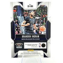 Brandon Ingram 2024-25 Panini Prizm Sensational Signatures Red Scope #SS-BRI