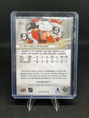 2025-26 Upper Deck Series 2 – Olen Zellweger #251 Outburst